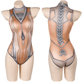 Stellar Blade Eve originelle einteiliger Sommer Badeanzug Damen Bademode